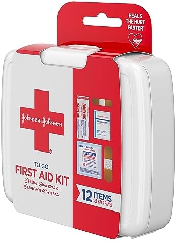 Johnson & Johnson Red Cross First Aid-to-Go Mini First Aid Kit, 12 Count (Pack of 48) total count 576 - Image 3