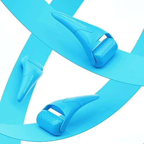 ROSELYNBOUTIQUE Ice Roller for Face Wrinkles Fine Lines Puffiness Stick Massager Facial Skin Care Tools Self Care Gifts for Men Women (Blue) - Image 4