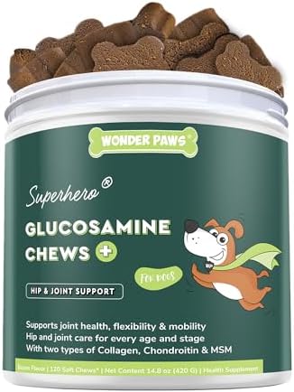 Premium Glucosamine For Dogs – Advanced Hip & Joint Supplement With Glucosamine Chondroitin For Dogs Flexibility, Mobility & Relief – Hip & Joint Supplement With Collagen & MSM – 120 Chews - Image 7