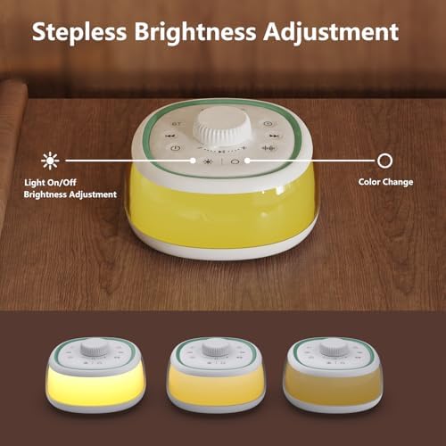 DONOW White Noise Sound Machine for Baby Adults with 30 Soothing Sounds - Image 4