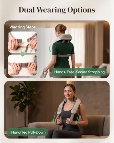 Heycool Cordless Neck and Shoulder Massager with Heat, FSA Eligible HSA - Image 5