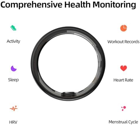 Smart Ring for Women & Men Fitness Sleep Heart Tracker - Image 2