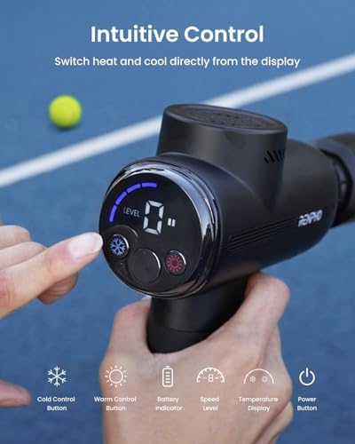 RENPHO Active Thermacool 2 Massage Gun with Intuitive Heat and Cold Control - Image 2