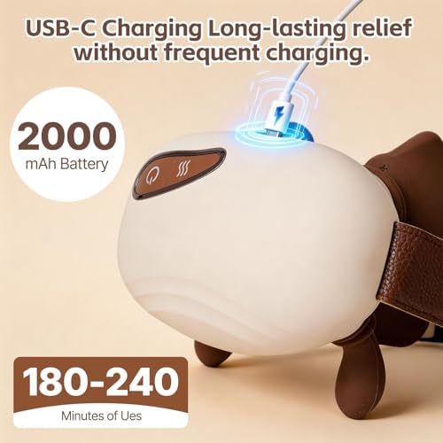 Neck and Shoulder Massager, Deep Tissue Massage 4D Bionic Real Touch Shiatsu with 3 Modes, Portable Electric Kneading Massager for Back Pain Relief, Gifts for Men Women Home Office - Image 4