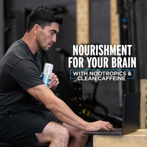 LIFEAID Zero Sugar Energy Blend Nootropics Green Tea, 100mg Natural Caffeine, FOCUSAID, 12 Fl Oz (Pack of 12) - Image 5