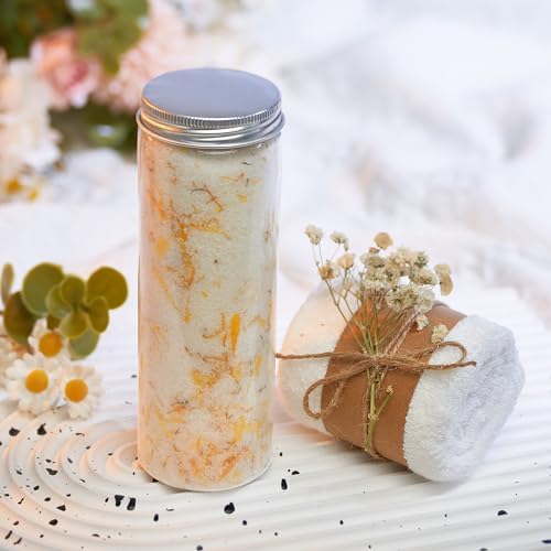 Natural Spa Gift Set for Her, Handmade Self Care Package for Women with Citrus and Vanilla, Spa Gift Basket, Wellness Spa Box, Bath and Body Products, Gifts for Women by Abbylou - Image 7