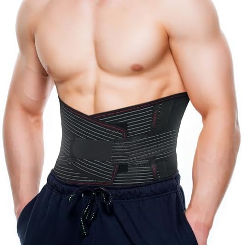 ORTONYX Lumbosacral Back Brace With Lumbar Support Pad for Men and Women - Image 3
