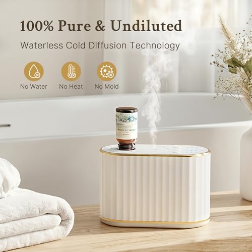 Waterless Essential Oil Diffuser for Room, Cordless Scent Diffuser - Image 2