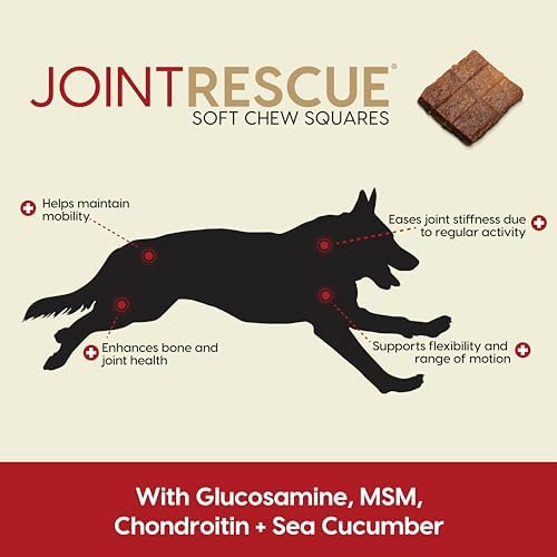 Ark Naturals Joint Rescue Supplement Dog Chews - Beef Flavor - Image 3
