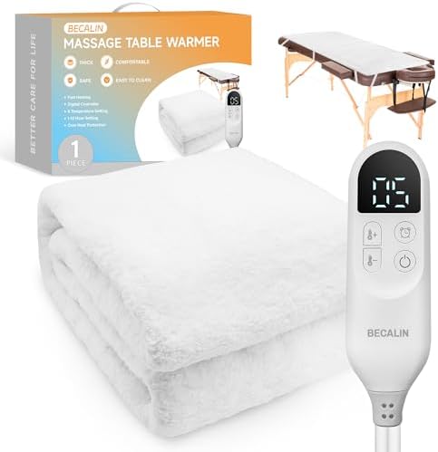 Massage Table Warmer Heating Pad Professional SPA Massage Bed Warmer Pads by BECALIN