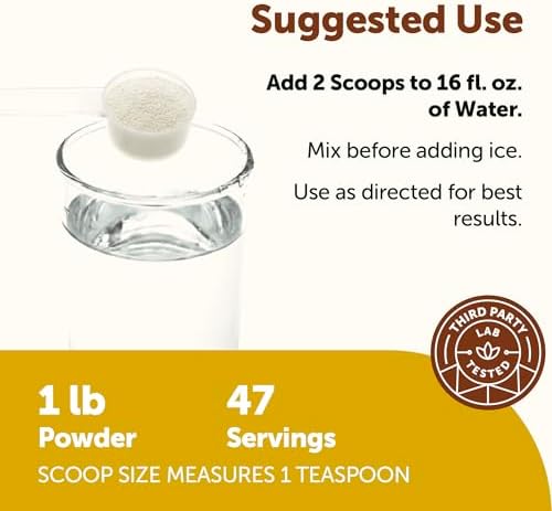Micro Ingredients Electrolytes Powder, 1 lb | 47 Servings | Sugar Free Workout Hydration | Potassium, Sodium, L-Glutamine, Beta-Alanine, & More | Natural Coconut Water | Pineapple Piña Colada Flavor - Image 3