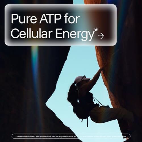 ProHealth Longevity ATP - 400 mg X 90 Servings, PeakATP Patented Pure ATP to Maintain Cellular Energy, Muscle Strength, and Cognitive Function, Supports Heart Health & Metabolic Efficiency - Image 2