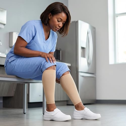 MGANG 20-30mmHg Compression Calf Sleeves Reduces Leg Swelling & Fatigue - Image 5