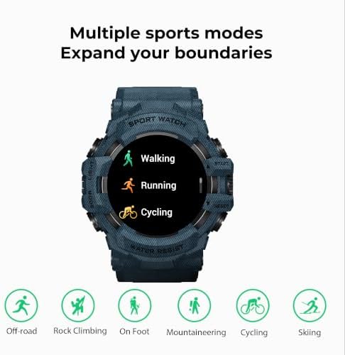 Military Smart Watch with Compass/Flashlight for Men - Image 5