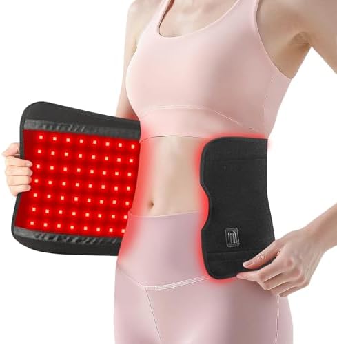 Red Light Therapy Mat for Body, 2 in 1 (660nm & 850nm) Red Light Therapy Pad, Adjustable Timer & Intensity, 20.5"x11" by Unknown