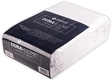 EARTHLITE DURA-Luxe Flannel Massage Table Sheet Set Durable, Soft, Luxurious Comfort, Double-Napped Top Sheet & Crescent Cover - Image 7