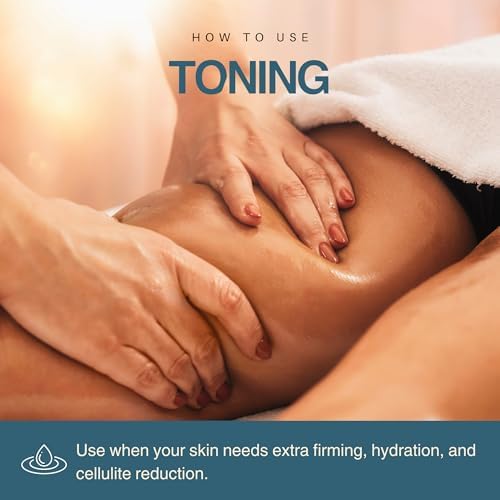Luxurious Toning Body Massage Oil with Ayurvedic Extracts, Vitamin A & Vegan Collagen | Firms, Nourishes & Uplifts Skin | Fast-Absorbing, Non-Greasy | No Artificial Fragrance| 200 ml (6.78 fl oz) - Image 6