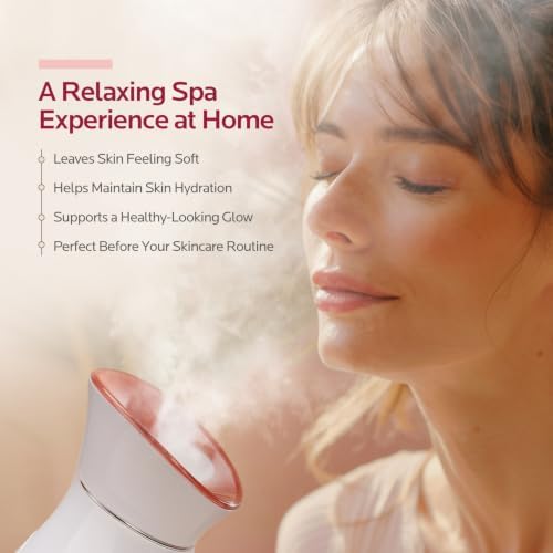 Colorfarm Facial Steamer Spa Kit with 16 Skin Care Tools for Home Spa - Image 5