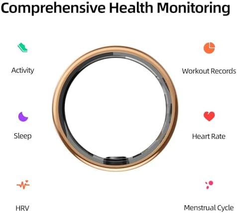 Smart Ring for Women & Men Fitness Sleep Heart Tracker - Image 2