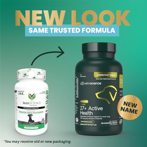 VetriScience Senior 27+ Active Health Chewable Tablets, Veggie, 60 Count - Image 2