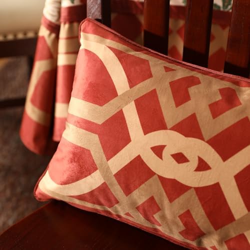 patdrea Designer Velvet Throw Pillow Cover,Set of 2,12"x20"-ClarenceE - Image 4