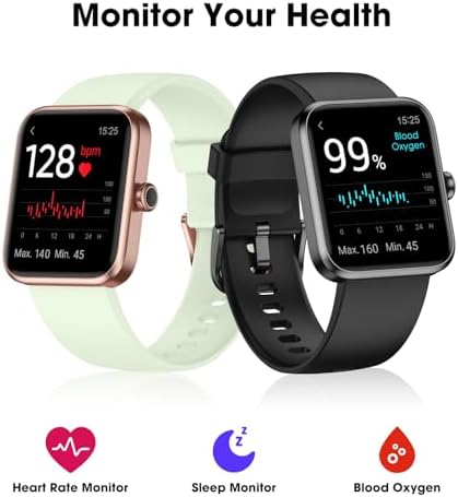 Smart Watch, Fitness Tracker with Heart Rate, Blood Oxygen, Sleep Tracker - Image 4