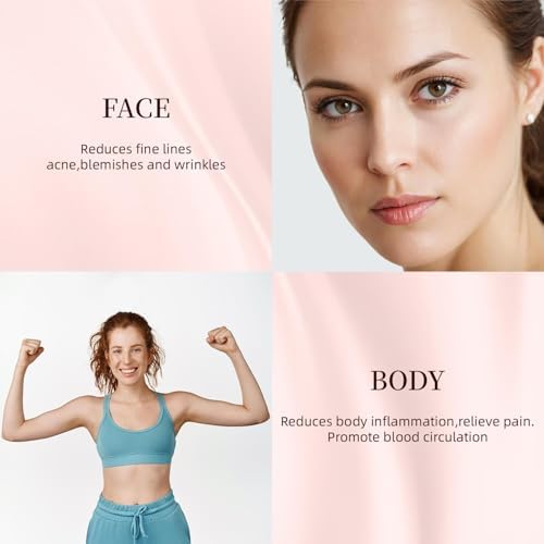 LED Face & Body Light Therapy Machine, 8 Colors, 287 LED Beads, Touch Control, White - Image 6
