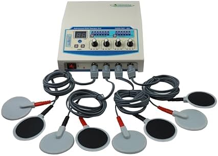 Home Use New 4 Channel Electrotherapy Physical Therapy Unit - Image 2