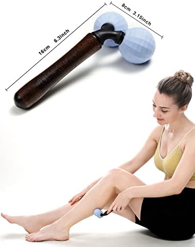 Relax Massage Roller，Handheld Total Body Massager Tools for Back, Neck, Foot, Calf, Leg, Arm & Deep Tissue Massager Relief for Sore Muscles - Image 4
