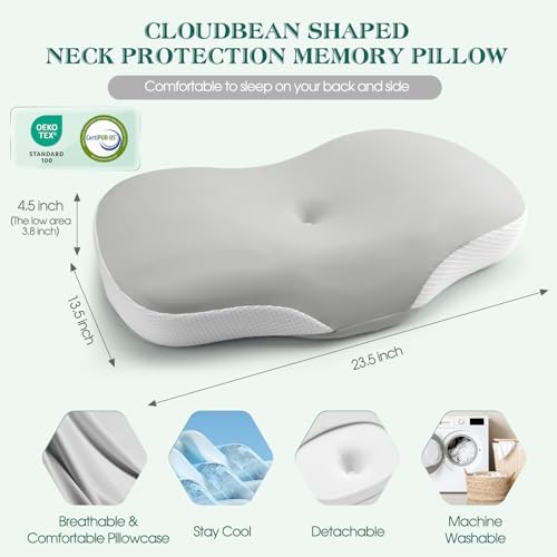 Ergonomic Memory Foam Cervical Pillow for Neck & Shoulder Support - Image 5