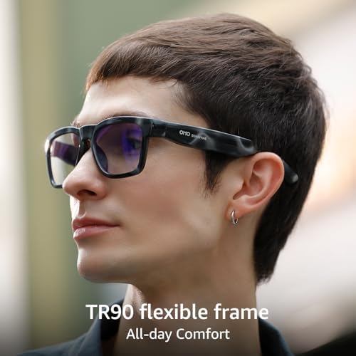 OHO AI Smart Glasses, UV400 Z87+ Audio Open Ear Bluetooth Sunglasses - Image 5