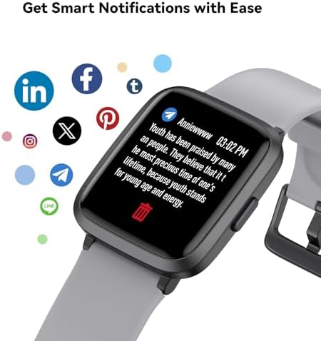 Fitness Tracker Watch with Heart Rate, Activity Tracker, Pedometer Watch - Image 5