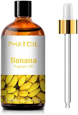 PHATOIL Banana Fragrance Oil for Diffuser Aromatherapy 3.38FL.OZ by PHATOIL