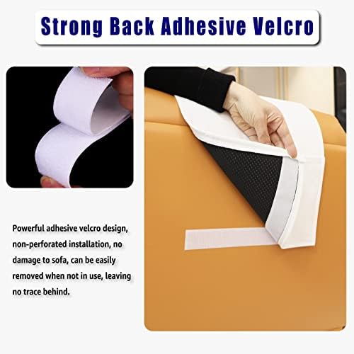 Velvet Recliner Head Pillow with Non-Slip Base - Adjustable Neck Support for Pain Relief in Home, Office and Travel (Nature White) - Image 4