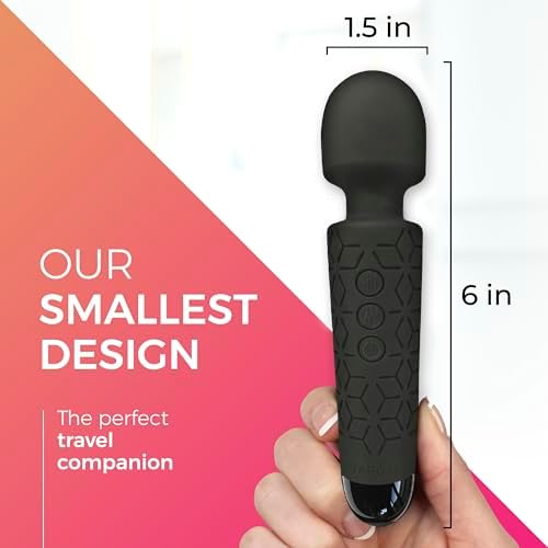 Yarosi Micro Personal Massage Wand Smallest Strongest Handheld Cordless Massager, Strong Powerful Compact Perfect For Travel, Magic Stress Away, All Body Back Legs Hand Pains Sports Recovery - Image 2