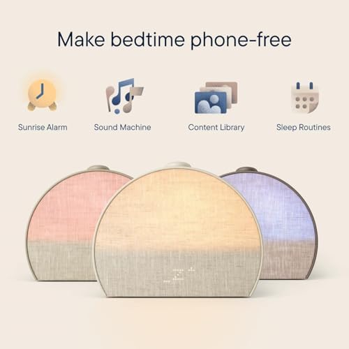 Hatch Restore 3 Sunrise Alarm Clock & Sound Machine, Smart Light (Cocoa) - Image 2