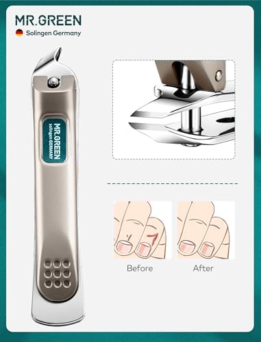7Pcs Manicure Set, Pedicure Sets, Nail Clipper Sets，Stainless Steel Professional Nail Cutter with Travel Case - Image 3