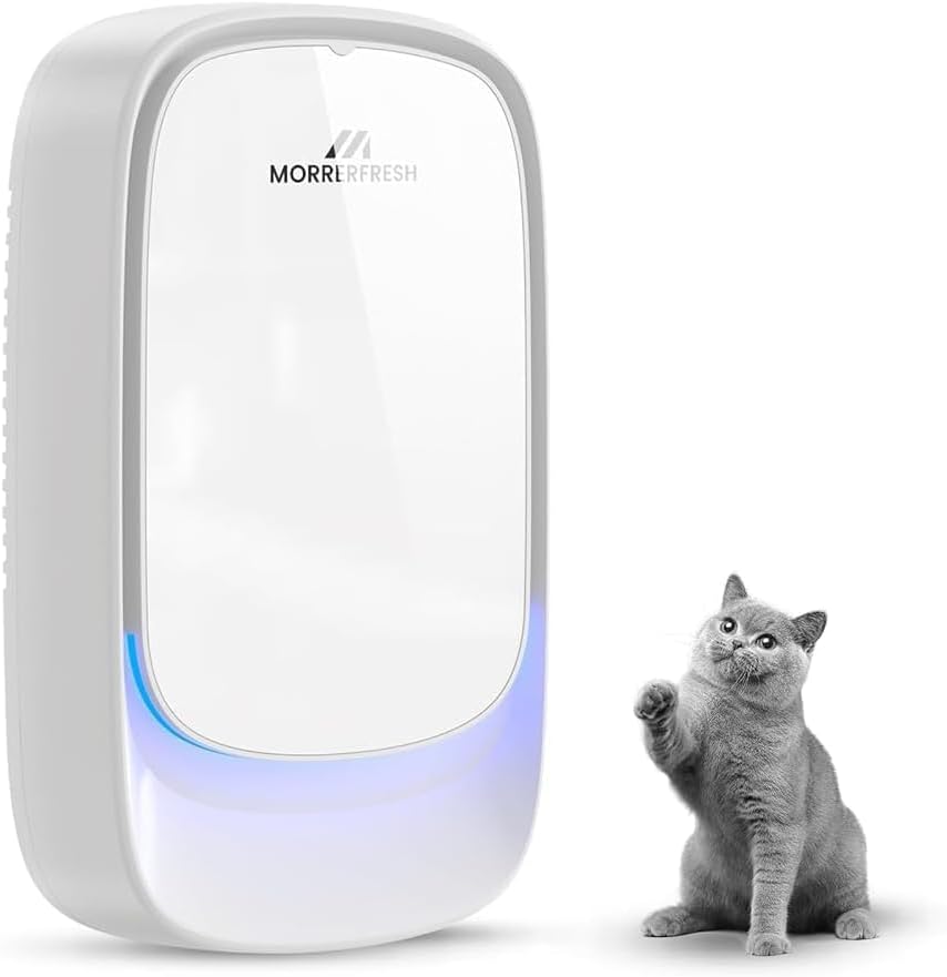 Plug in Air Ionizer and Cat Litter Deodorizer by Morrerfresh
