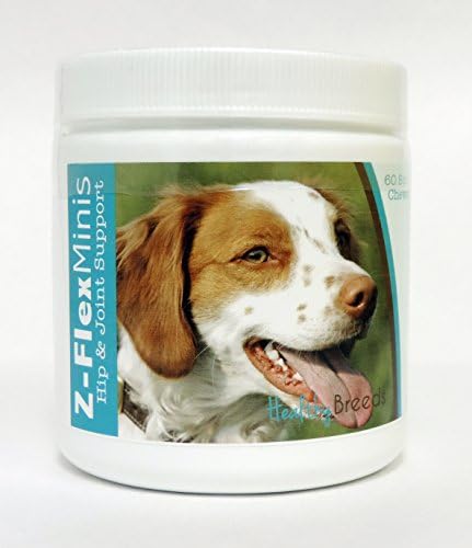 Healthy Breeds Brittany Z-Flex Minis Hip and Joint Support Soft Chews 60 Count by HealthyBreeds
