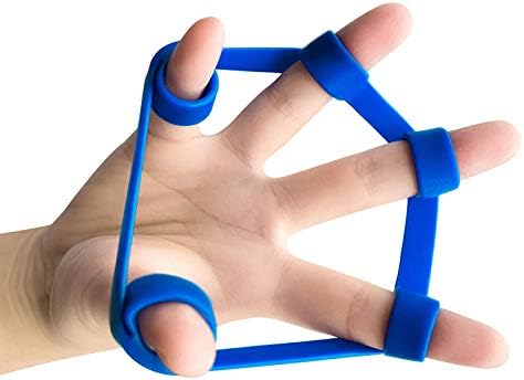 Airisland Finger Stretcher Hand Resistance Bands Hand Extensor Exerciser Finger Grip Strengthener Strength Trainer Gripper Set for Arthritis Carpal Tunnel Exercise Guitar and Rock Climbing 3pcs - Image 4