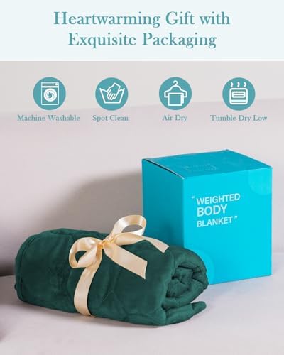 Topblan Weighted Lap Blanket Pad 7lbs for Adults, 29 x 24 Small for Travel - Image 5