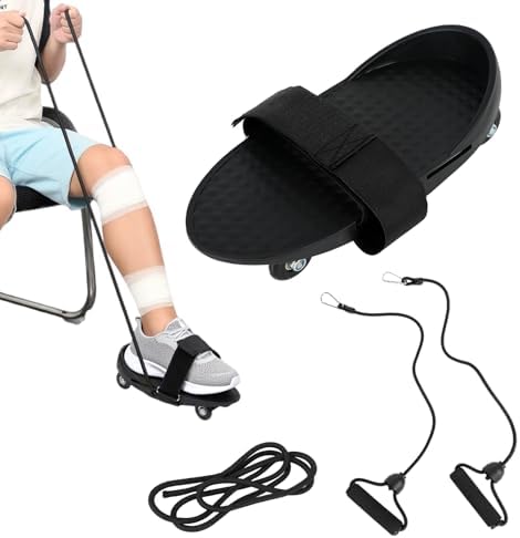 2026 Upgrade Knee Glider for Knee Replacement Recovery Aids, With two types of drawstrings, Knee Therapy Exercise Strengthening Equipment, Physical Therapy Equipment for ACL PCL MCL LCL Surgery, Improve Mobility & Relieve Pain by GYHPD