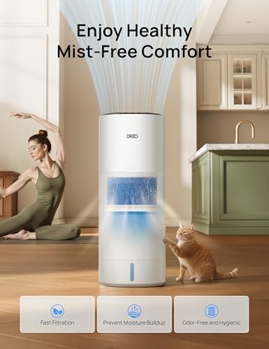 DREO Smart Evaporative Humidifier for Large Room up to 1000ft², 10L Tank - Image 4