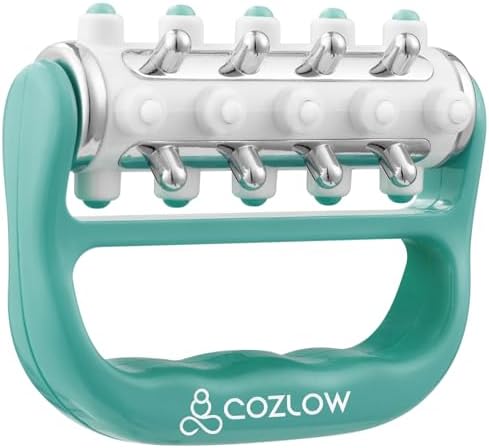 MyoRelease Lymphatic Drainage Massager - Green - Handheld Massage Roller by Cozlow
