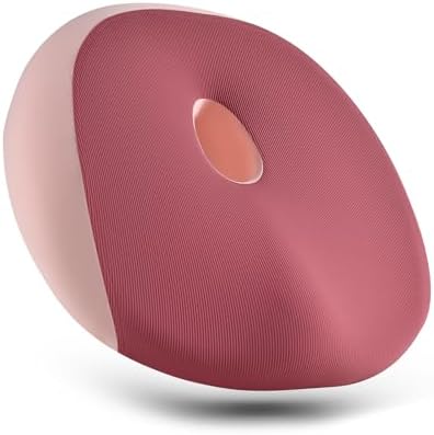 FLORICH Large Car Seat Cushion for Long Sitting, Ergonomic Memory Foam Driving Seat Cushion for Back & Sciatica Pain Relief, Non-Slip Washable Seat Cushion for Car, Driver, Office-Pink by FLORICH