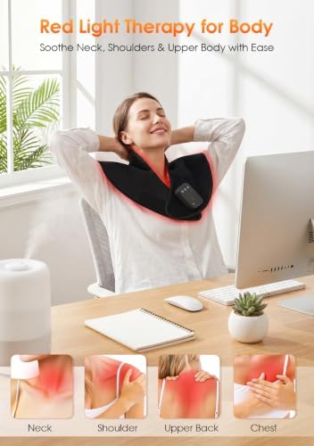 Red Light Therapy for Neck Shoulder Pain Relief,Infrared Light Therapy - Image 4