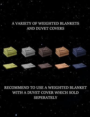 BB BLINBLIN Cooling Weighted Blanket Heavy Blanket, Calm and Sleep, Premium Soft and Comfortable Material and Glass Beads (Dark Grey, 60''x80'' 17lbs), Suit for Adult (~160lb) Use on Queen/King Bed - Image 6