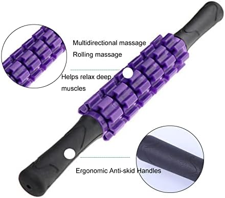 Muscle Roller Stick Massager for Leg & Body, Lymphatic Body Roller Liposuction Massager Stick Relief Sore Muscle Tightness for Athletes, Yoga, Physical Therapy Liposuction - Image 4