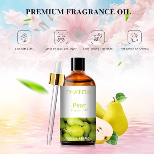 PHATOIL Pear Fragrance Oil for Diffuser Aromatherapy 3.38FL.OZ - Image 3