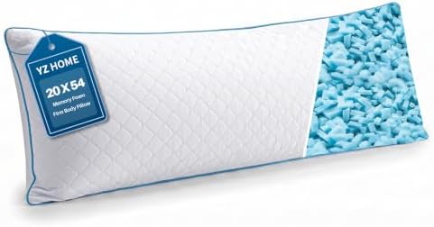 YZ HOME Long Body Pillow for Adults - Firm Body Pillow Insert by YZHOME